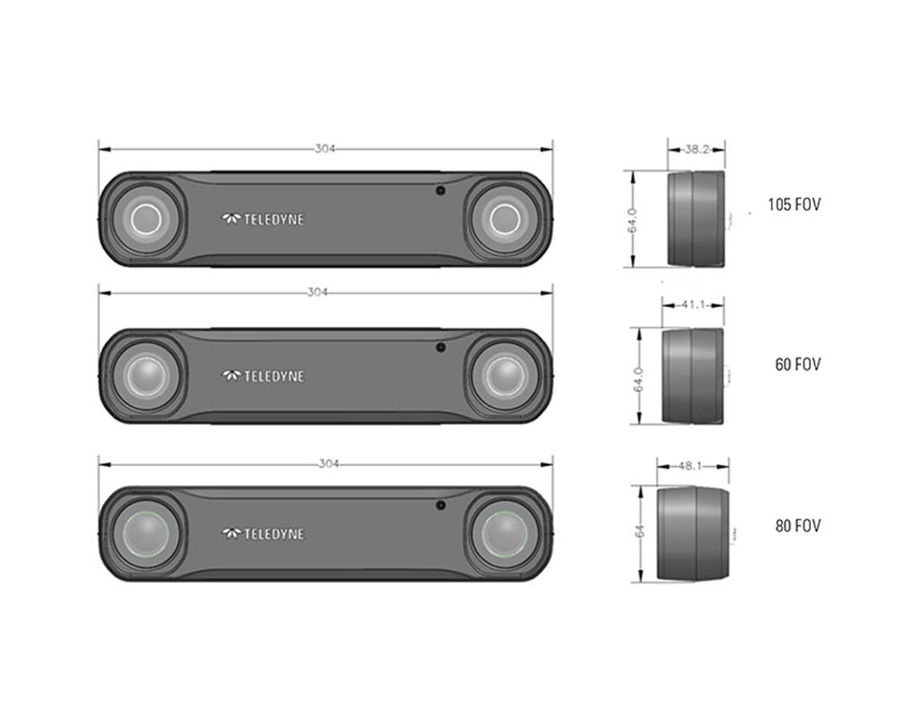 Teledyne FLIR Bumblebee X 工業立體視覺相機